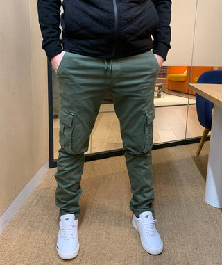 Pantalon Cargo Droit