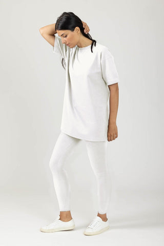Ensemble Flex Oversized T-Shirt + Leggings - Black
