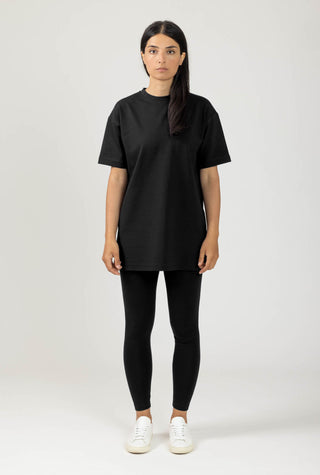 Ensemble Flex Oversized T-Shirt + Leggings - Black